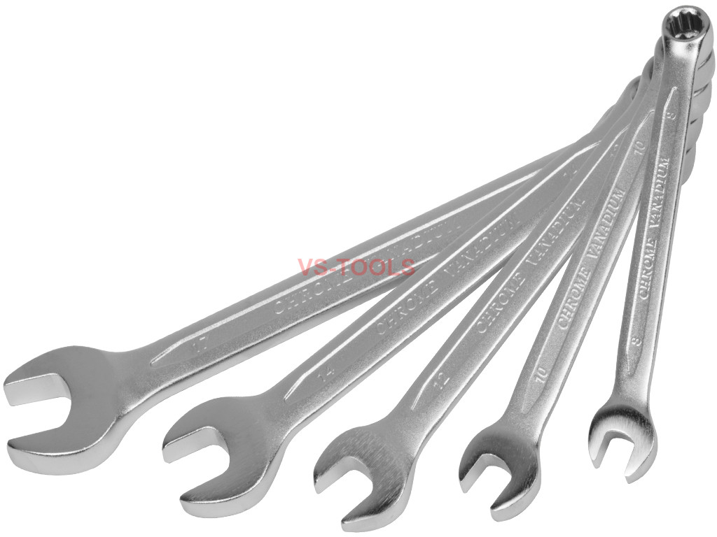 5pcs Combination Metric Spanners Wrench Set 8mm 10mm 12mm 14mm 17mm eBay